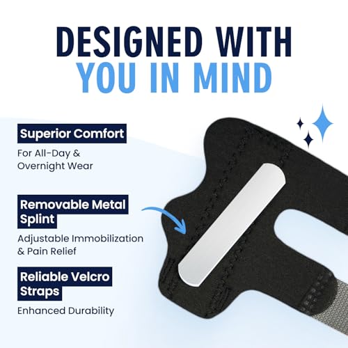 Dr. Frederick's Original Trigger Finger Splint - Mallet Splint & Brace for Arthritis, Injury, & Sprain - Fits Index, Middle, & Ring Fingers - Adjustable for All-Day Comfort - Doctor-Developed (Small) - Image 3