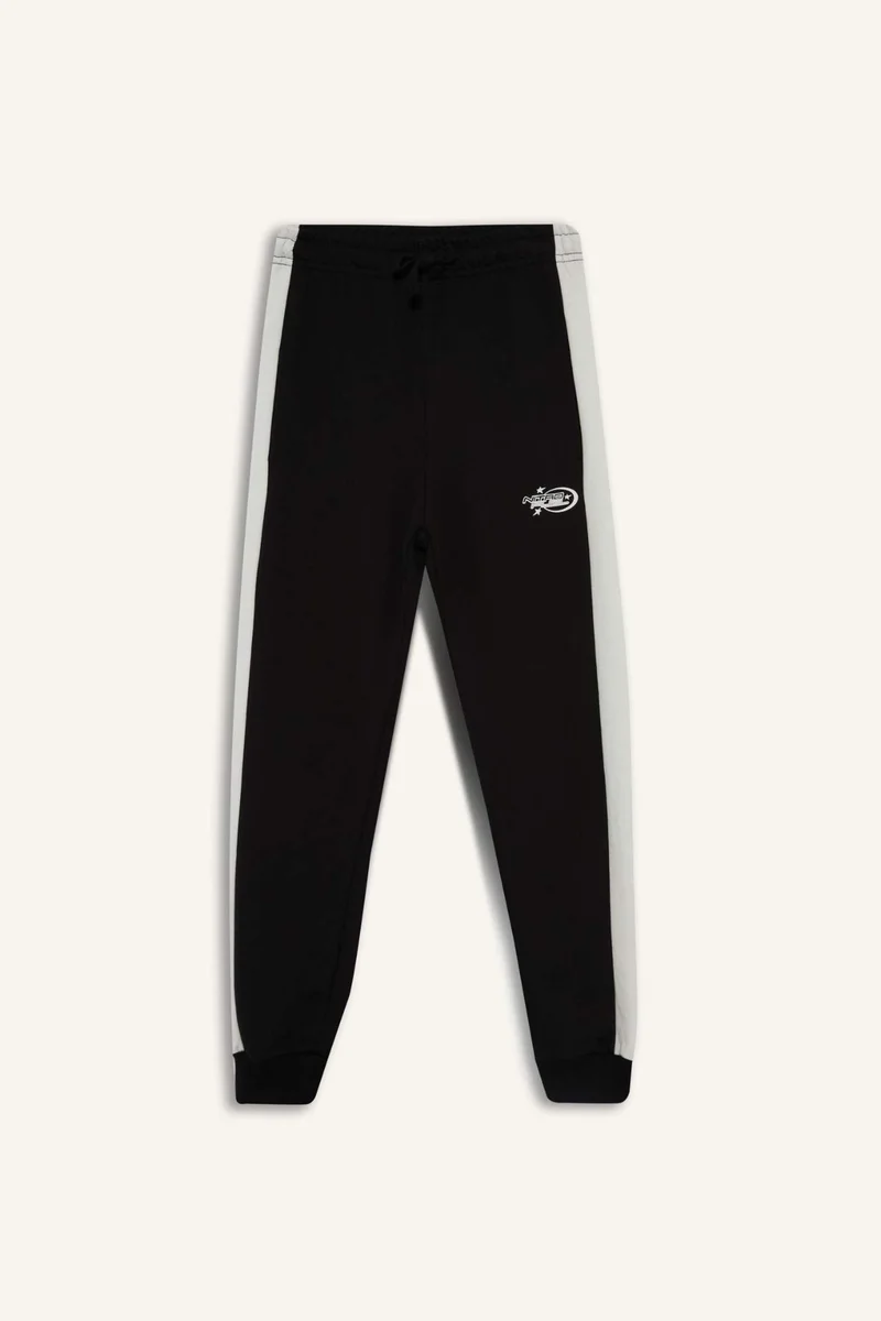 ديفاكتو Boy Elastic Waist Printed Jogger Sweatpants