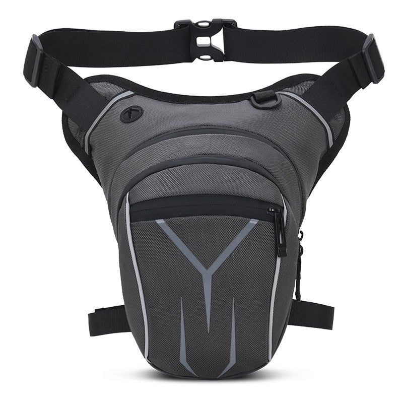 Motorcycle Drop Waist Leg Bag Rainproof Reflective Men Motorcycle Fanny Packs - Image 1