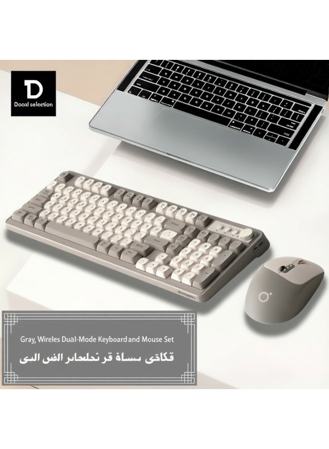 dual-mode 2.4 GHz and Bluetooth keyboard and mouse - Image 1