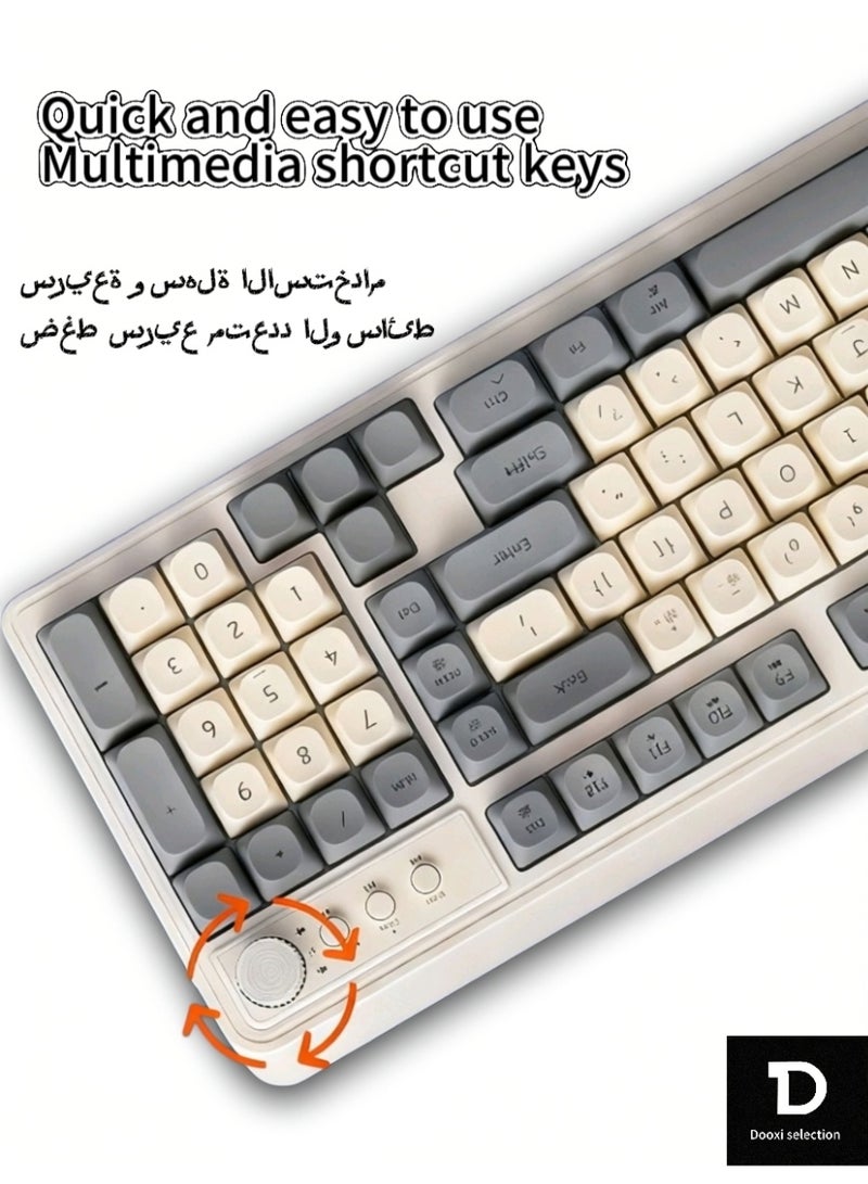 dual-mode 2.4 GHz and Bluetooth keyboard and mouse - Image 4