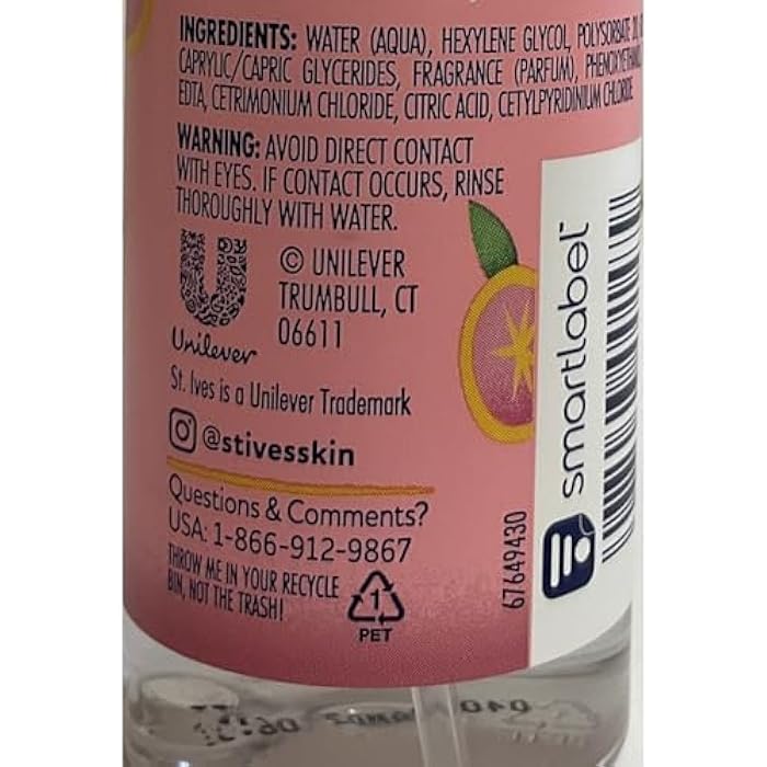 St. Ives Grapefruit Scent Facial Mist 4.23 fl oz, pack of 1 - Image 3