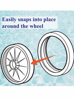 Generic Universal Tire Replacement Parts for Polaris Pool Cleaners 180, 280, 360, 380, C10, C-10 (3 Pack) - Compatible and Durable Pool Cleaner Accessories.  - Image 3