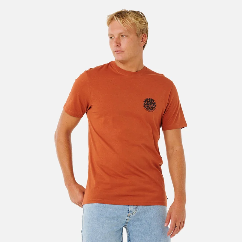 ريب كورل Wettie Passage Short Sleeve Icon Standard T-Shirt - Men