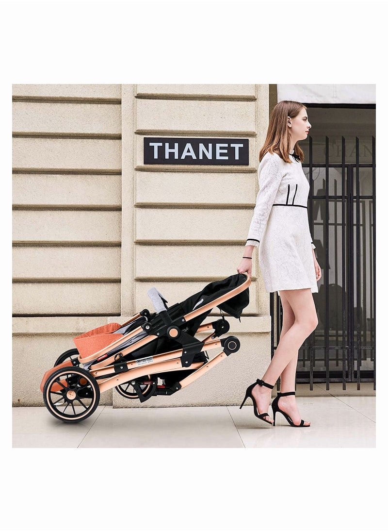 Lightweight Travel Stroller - Compact Umbrella Stroller, Newborn Stroller with Canopy/T Bumper - pzsku/ZD05AB91611BB82B2A55DZ/45/_/1656644778/3f13b4f1-38a9-4437-9f7b-7af0b601a173