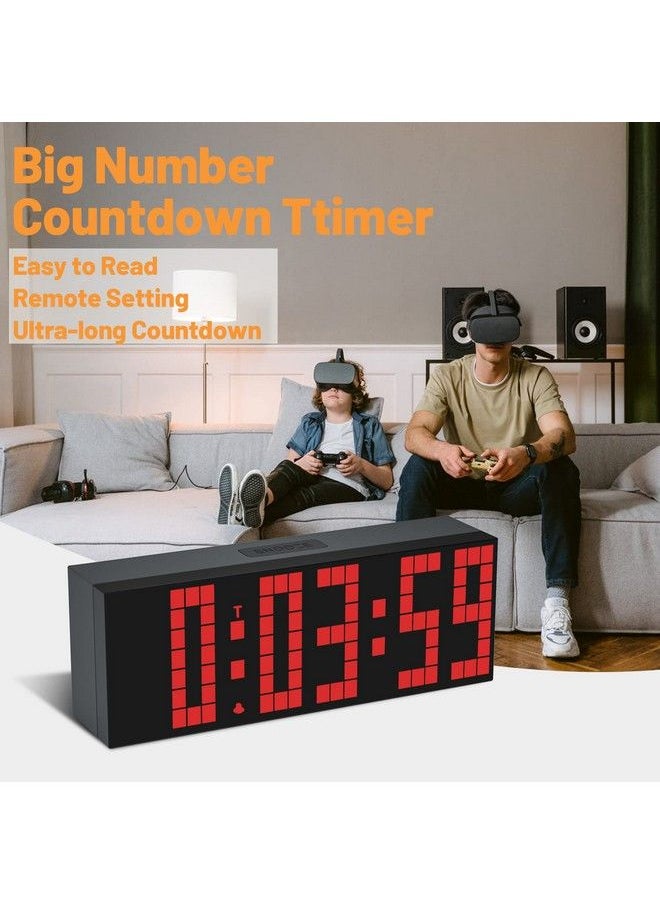 CHkosda - Digital Alarm Clock Led Clock With 2" Digital 7 Color Options Adjustable Brightness Countdown Clock With Remote Control Calendar And Temperature Display Desk Clock For Bedroom - Image 1