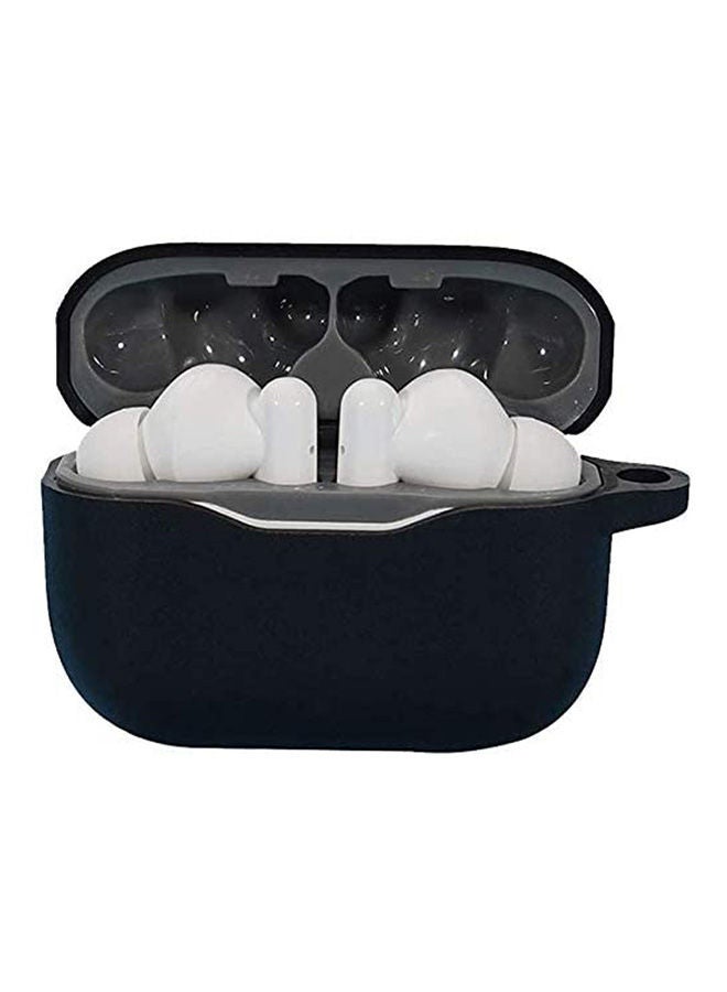 Anti-Fall Soft Washable Dust-Proof Protective Cover Silicone Case For Lenovo Livepods Lp1 True Wireless Earbuds Black - Image 2