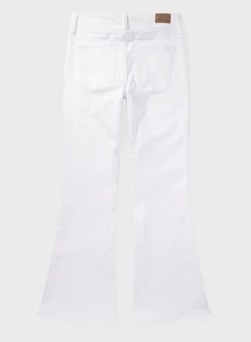 American Eagle High Waist Straight Fit  Flared Jeans