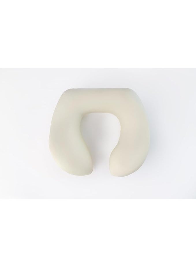 Memory Foam Travel Neck Pillow - Soft Plush Cover U-Shaped Cushion - Ultimate Neck Support - Durable & Easy to Clean for Daily Use - Image 1
