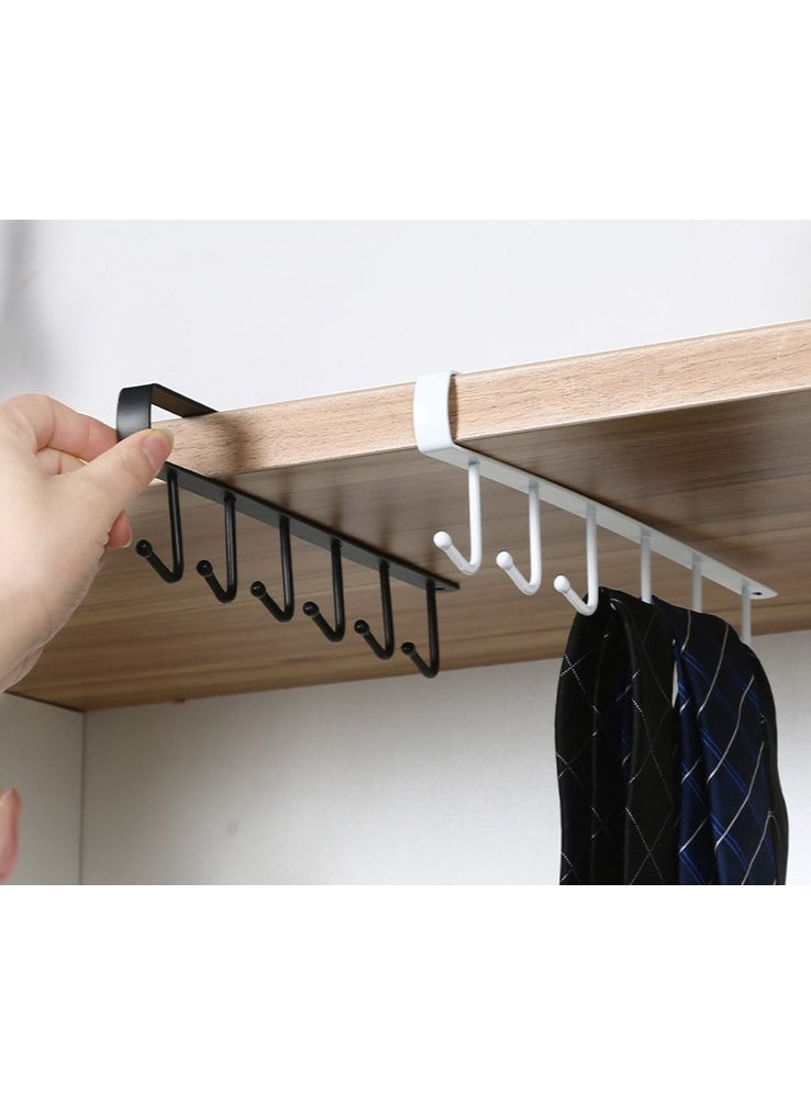 Shelf mounted hangers white - Image 3