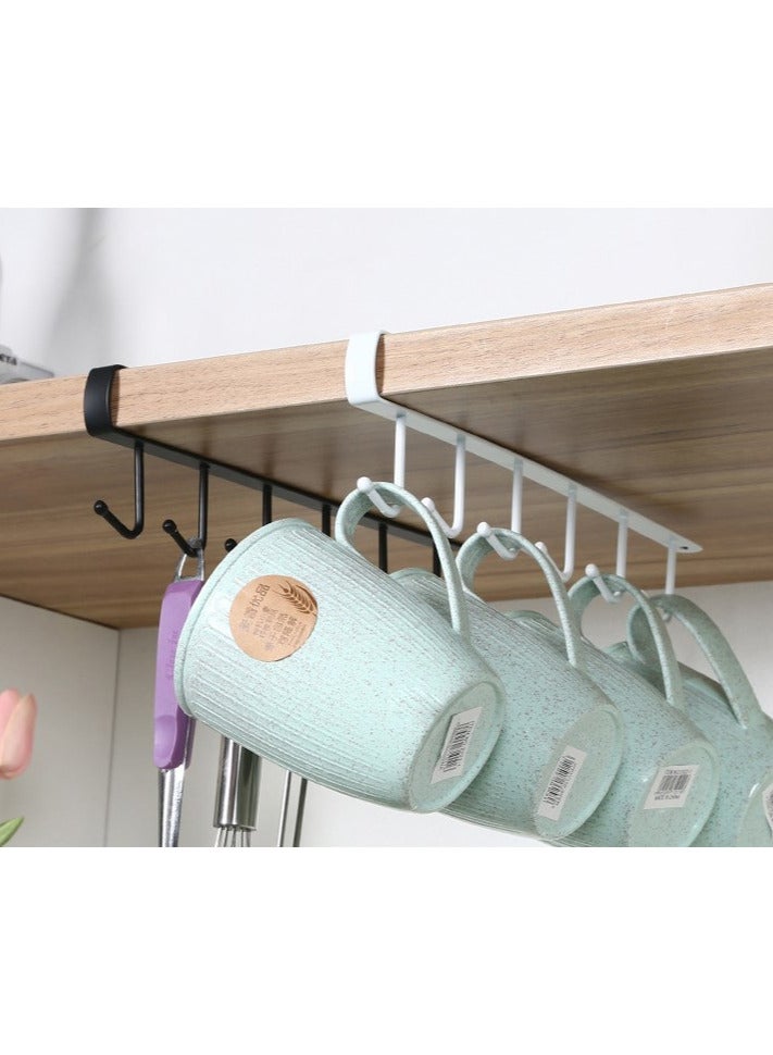 Shelf mounted hangers white - Image 2