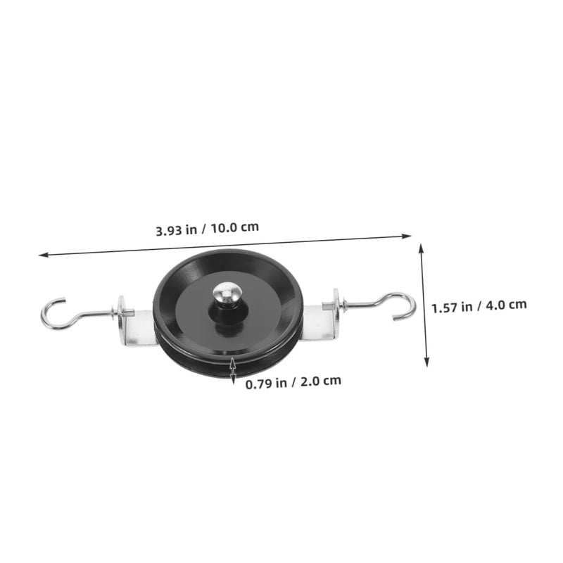Physics Lab Pulley Wheel Block Set 4Pcs For Mechanics Experiment Equipment - Image 3