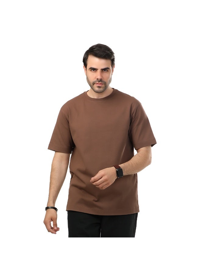 دوت تيشيرت بيزك ريجولار فيت رجالي  - Image 1