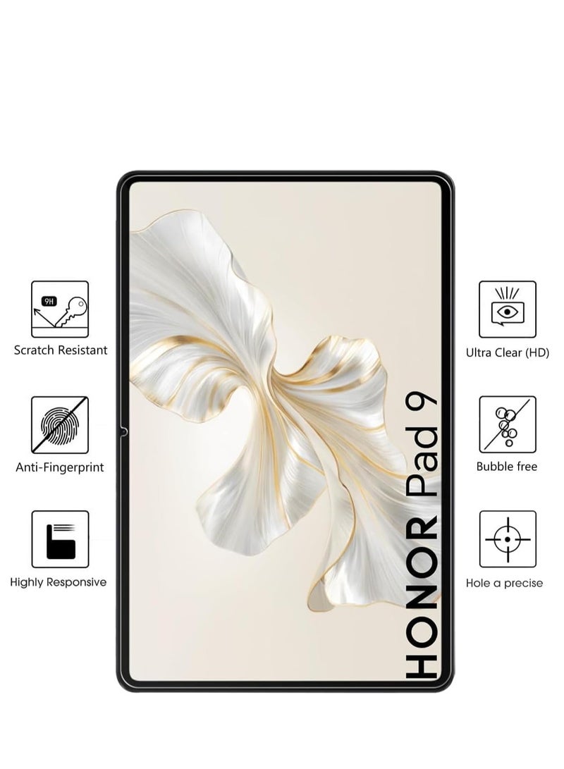 Tempered Glass Film for Honor Pad 9 (12.1 Inch) 2023 Tablet 9H Hardness HD Anti-Scratch Screen Protector for Honor Pad 9 - Image 3