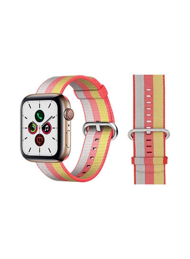 بورتوني سوار بديل أنيق لساعة Apple Watch Series 5/4/3/2/1 42-44mm متعدد الألوان - Image 1