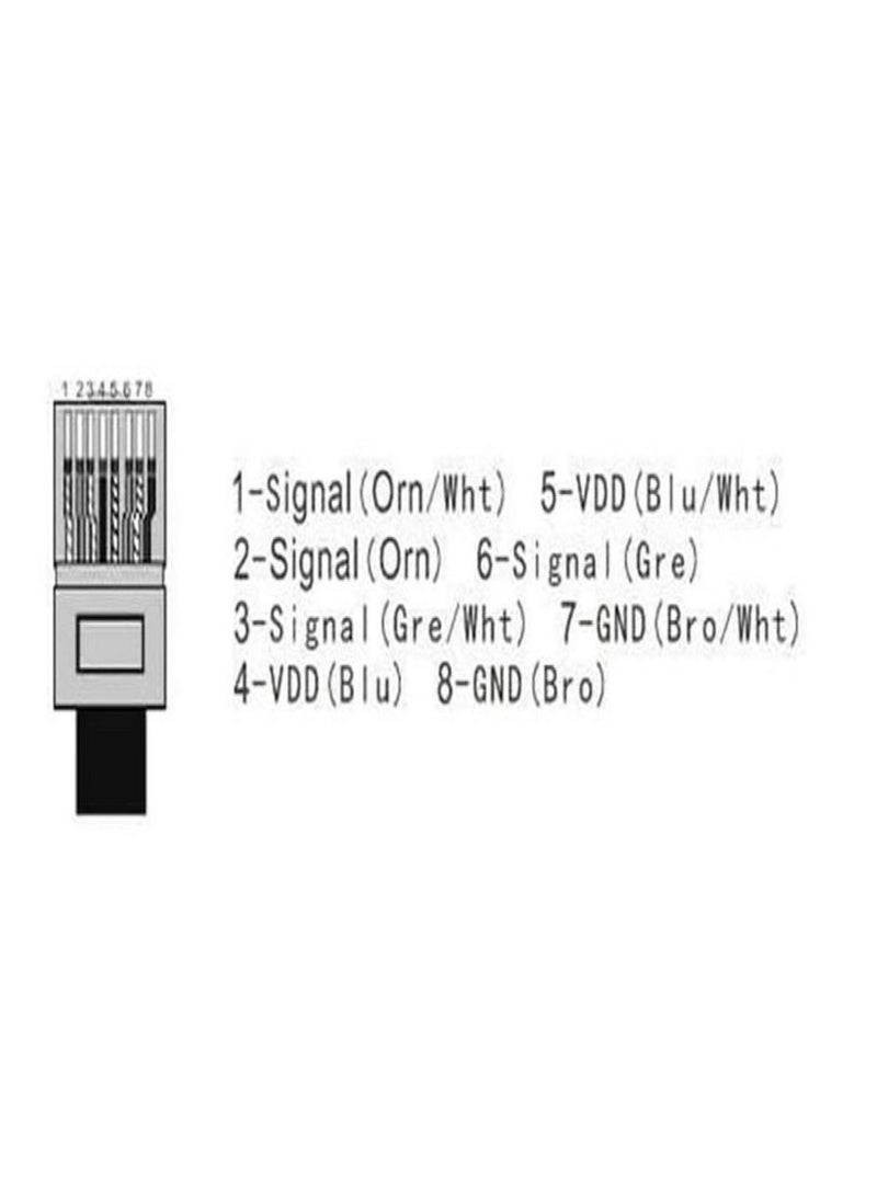 Generic - DC24-36V Input POE Power Transmitter + Power Transmission Up To 100 Meters DC Male Female IP Camera RJ45 Network Cable - Image 1