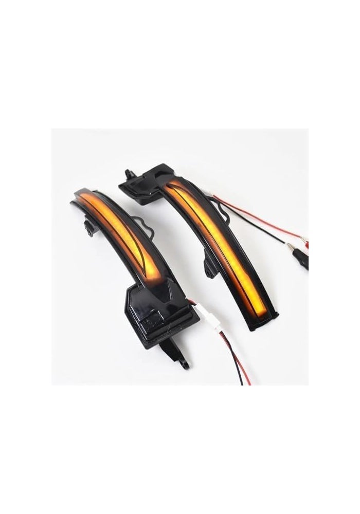 QASULER LED Dynamic Turn Signal Side Mirror Lamp for Mercedes-Benz A Class W177 - Image 3