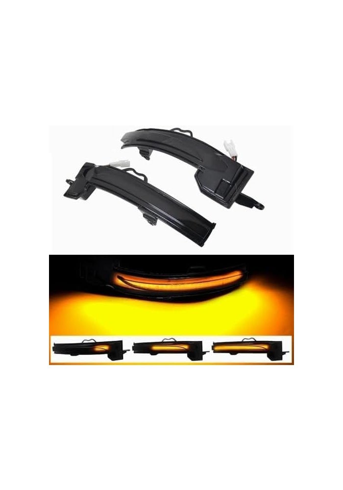 QASULER LED Dynamic Turn Signal Side Mirror Lamp for Mercedes-Benz A Class W177 - Image 2