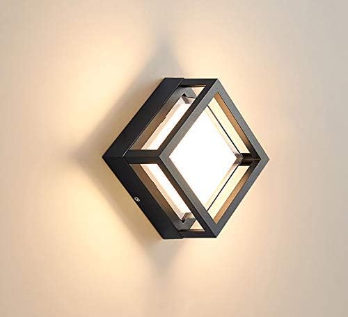CITRA LED Outdoor Wall Gate Lamp Modern Up and Down Wall Light Square 5 Watts 3000k Waterproof Acrylic Wall Light - Grey - Image 2