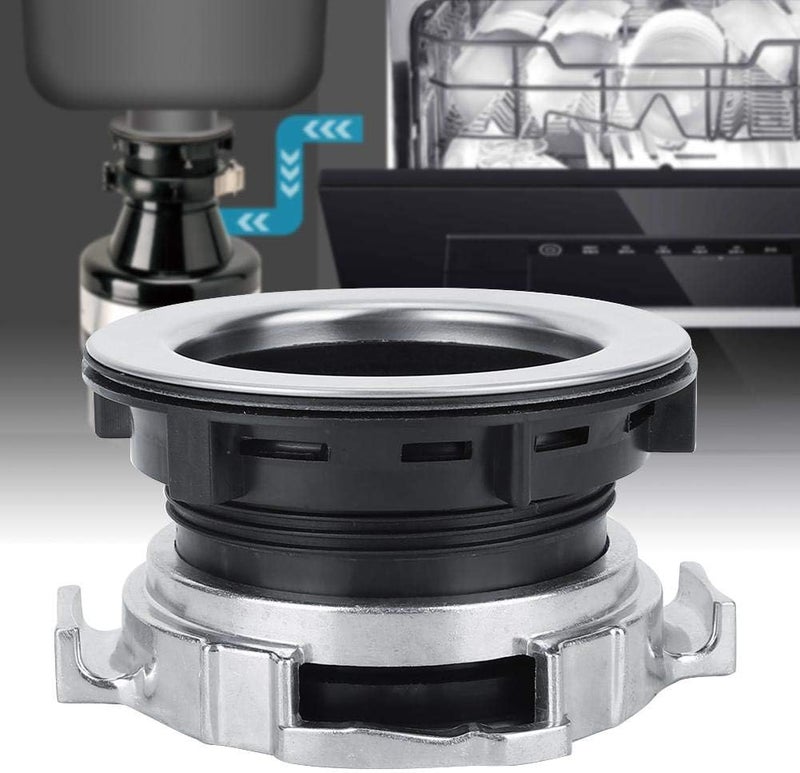 Food Waste Disposer Mount Garbage Disposal Sink Flange Kit Rubber Garbage Disposal Flange Drain Lock Nut Universal Garbage Disposal Replacement Accessories for Waste King Whirlaway Bonecrusher - Image 4