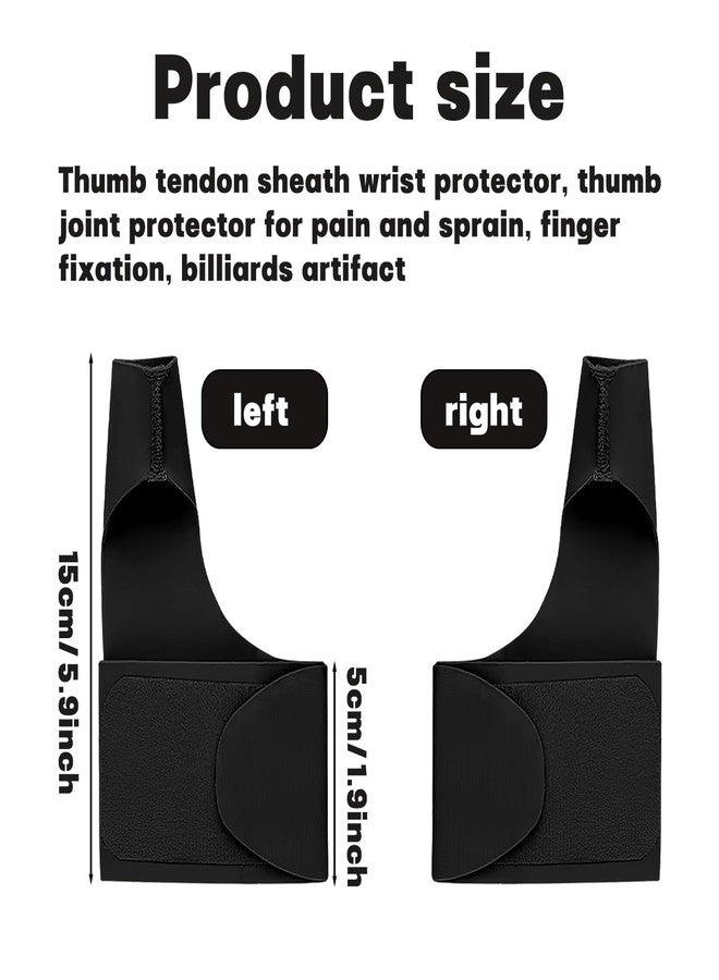 OXYGLOBE 2 Pcs Thumb Sucking Stop Solution, Both Hands Thumb Guard for Thumb Sucking Black Thumb Support Suitable Sports Activities Gaming or Computer Use Occupational Use - Image 2