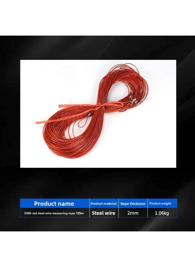 Generic Measuring Rope 50 100 M Pile Foundation Deep Well Measuring ...