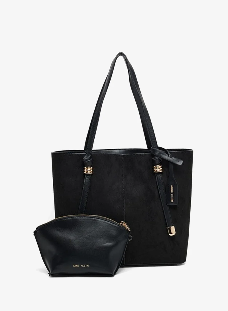 ANNE KLEIN Anne Klein Textured Tote Bag With Pouch