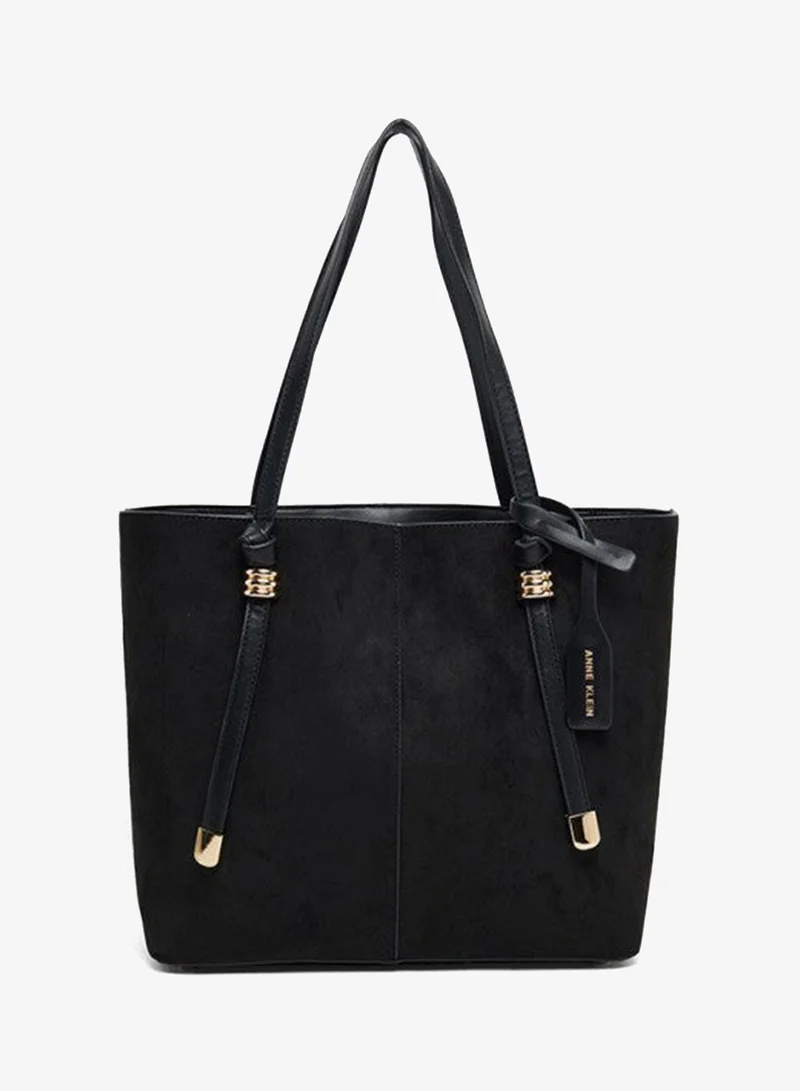 ANNE KLEIN Anne Klein Textured Tote Bag With Pouch