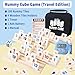 WodGod 4 Player Travel Rummy Cube Game Set Travel Size Rummy Cube Mini Rummy Cube Game with 106 Mini Tiles4 Racks1Timer1 Portable Case for Family Classic Party Game - Image 4