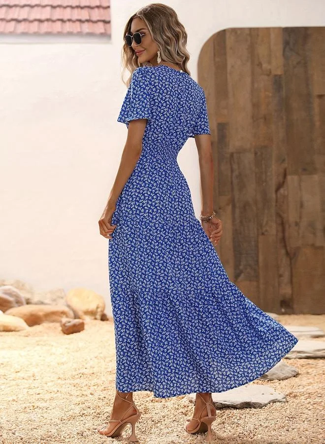 Take Two Floral Print Dress