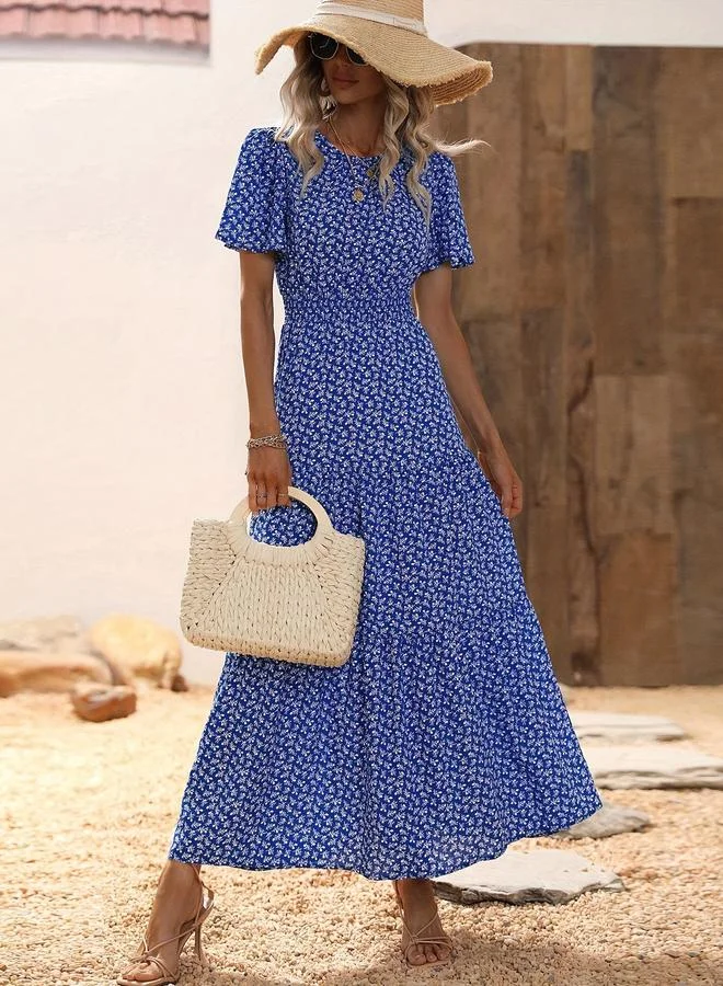 Take Two Floral Print Dress