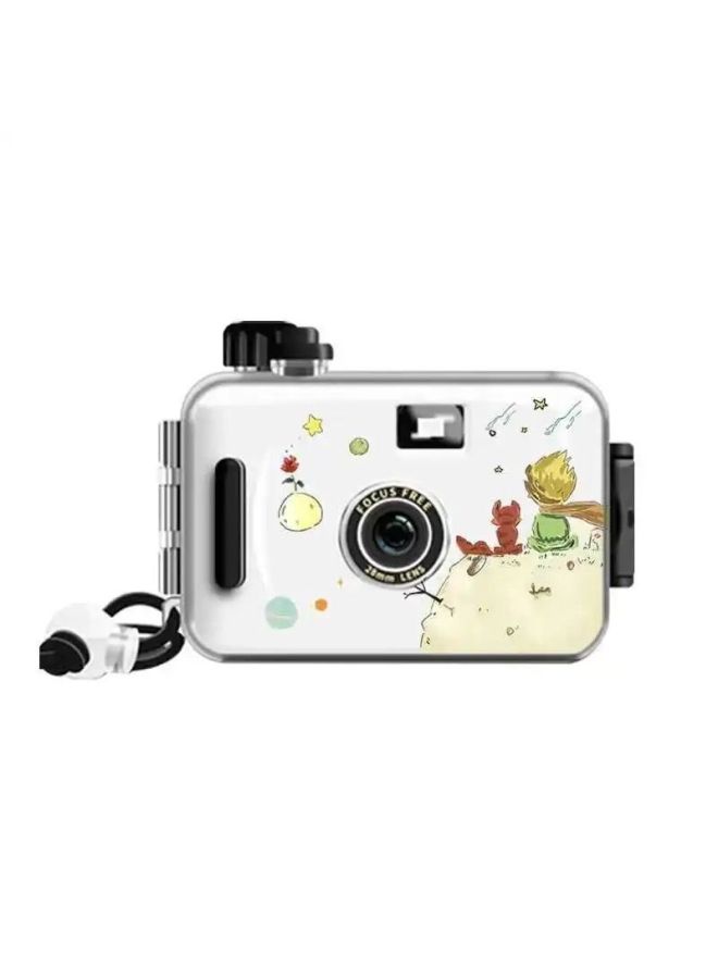 Generic Female Birthday Gift Student Camera High Pixel Non-apolitant Camera Film Couple Ccd Children Can Take Pictures 8-Color:Little W And Fox Exquisite Gift Box/gift Bag Packaging-36 Colorful Movie Film + Gift Bag  - Image 1