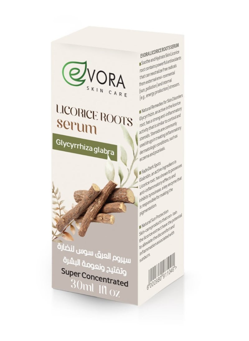 Evora - Evora Licorice Root Serum - 30ml - Suitable for all skin types - Image 1