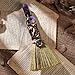 RENEMEGO Crystal Witch Altar Broom Handmade Magic Witch Broomstick with Amethyst Natural Healing Crystals Stones Hexagonal Points Reiki Energy Balancing Chakra Meditation Therapy Gift 8 Inches - Image 4