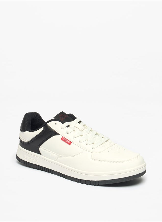 Kappa - Men's Colourblock Sports Shoes with Lace-Up Closure - Image 1