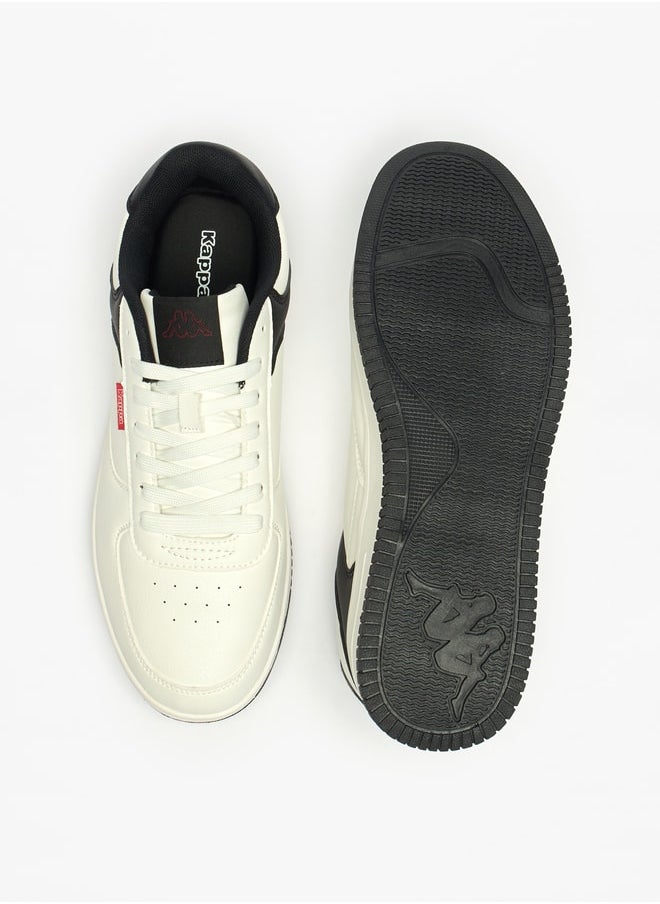 Kappa - Men's Colourblock Sports Shoes with Lace-Up Closure - Image 1