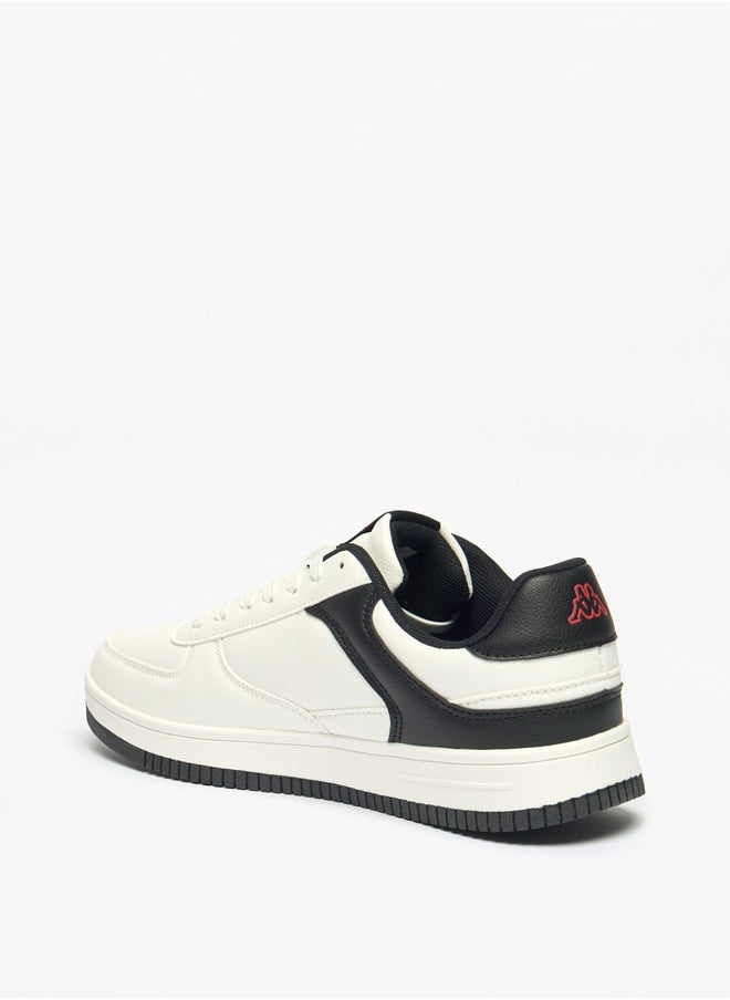 Kappa - Men's Colourblock Sports Shoes with Lace-Up Closure - Image 1