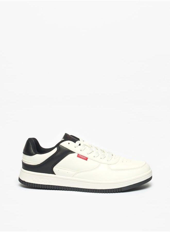 Kappa - Men's Colourblock Sports Shoes with Lace-Up Closure - Image 1