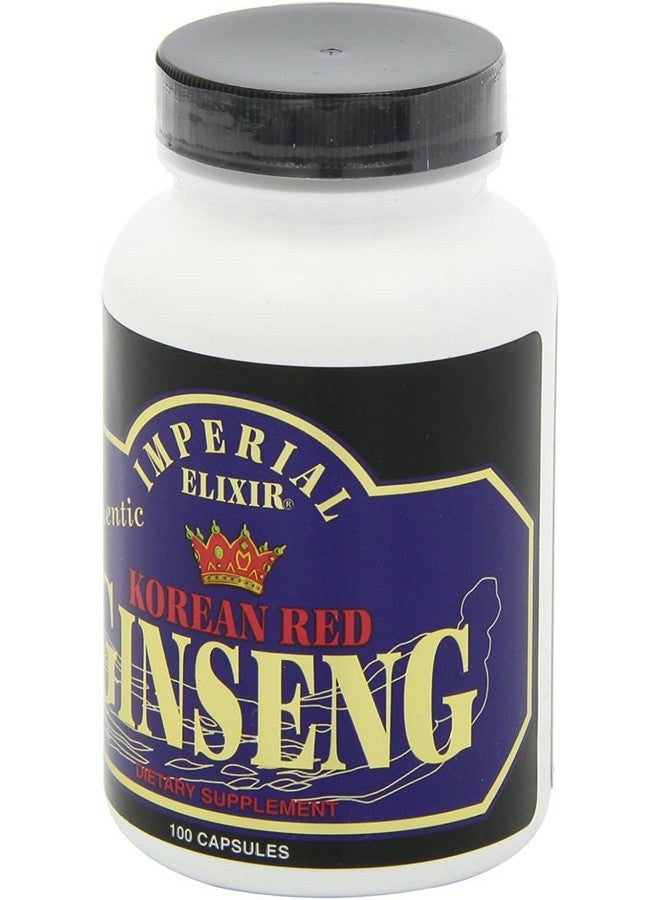 Imperial Elixir Imperial Elixir Korean Red Ginseng - 300 mg Each - 100 Capsules - Image 4