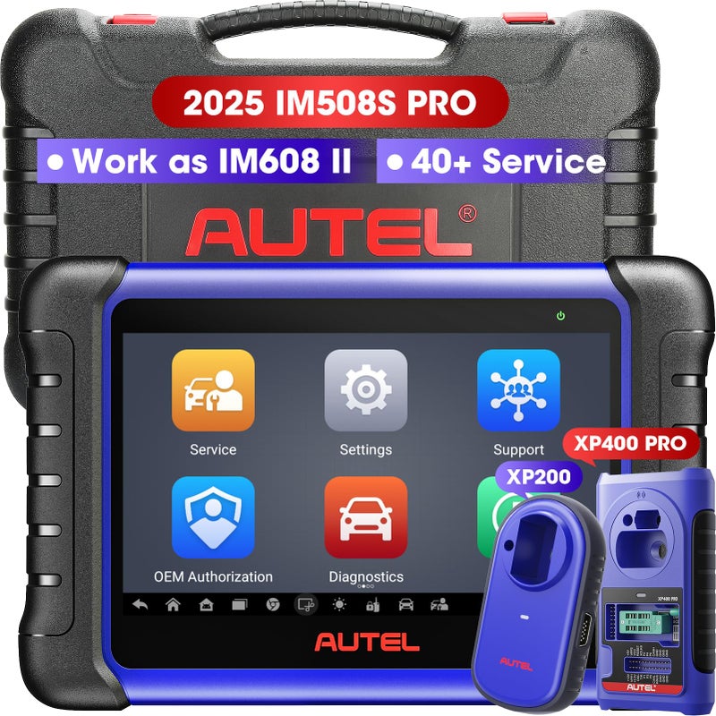 Autel MaxiIM IM508S PRO w XP400 PRO 2025 Bidirectional Diagnostic Scan Tool Same as IM608 PRO II IM608S II Updated of IM508S IM508 IM608 wSmart Expert Mode