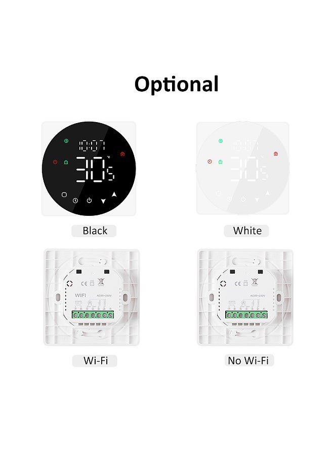 ليبيرك Tuya WiFi شاشة الكريستال السائل الذكية متحكم في درجة الحرارة 5A شاشة تعمل باللمس جهاز تسخين المياه ترموستات أسبوعي للبرمجة APP التحكم عن بعد  - Image 3