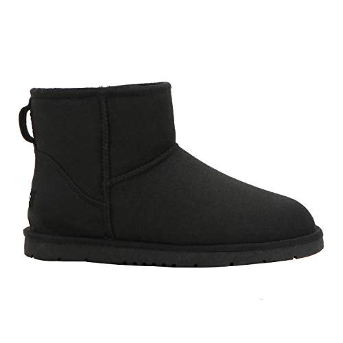 CLPP'LI Womens Classic Mini Winter Snow Boots - Black - 8 - Image 2