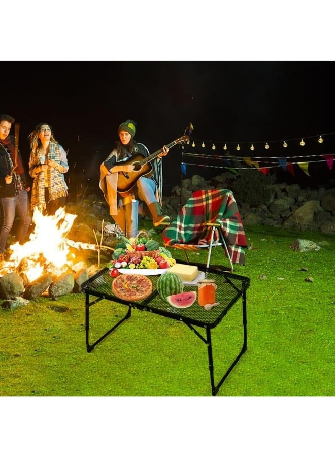 طاولة شبكية قابلة للطي للتخييم والتنزه سيرًا على الأقدام والنزهات والأنشطة الخارجية الأخرى - Image 5