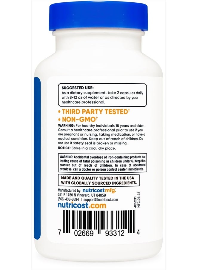 Nutricost - Multivitamin with Probiotics 120 Capsules -  with Vitamins & Minerals - Image 1