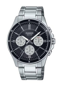 Quartz Analog Stainless Steel Men's Watch MTP-1374D-1A3V