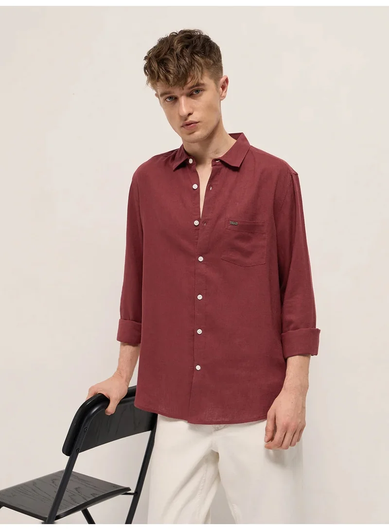 ذا بير هاوس قميص رجالي بأكمام طويلة – أساسي كلاسيكي مريح وأنيق للعمل أو السفر أو المناسبات الكاجوال