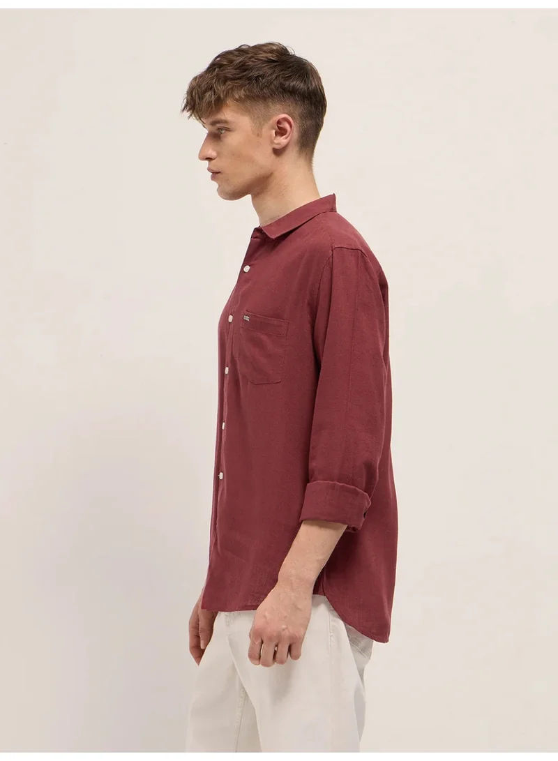 THE BEAR HOUSE  Men’s Long Sleeve Shirt – Classic, Comfortable and Stylish Essential for Work, Travel or Casual Outings for Men | Best Price UAE