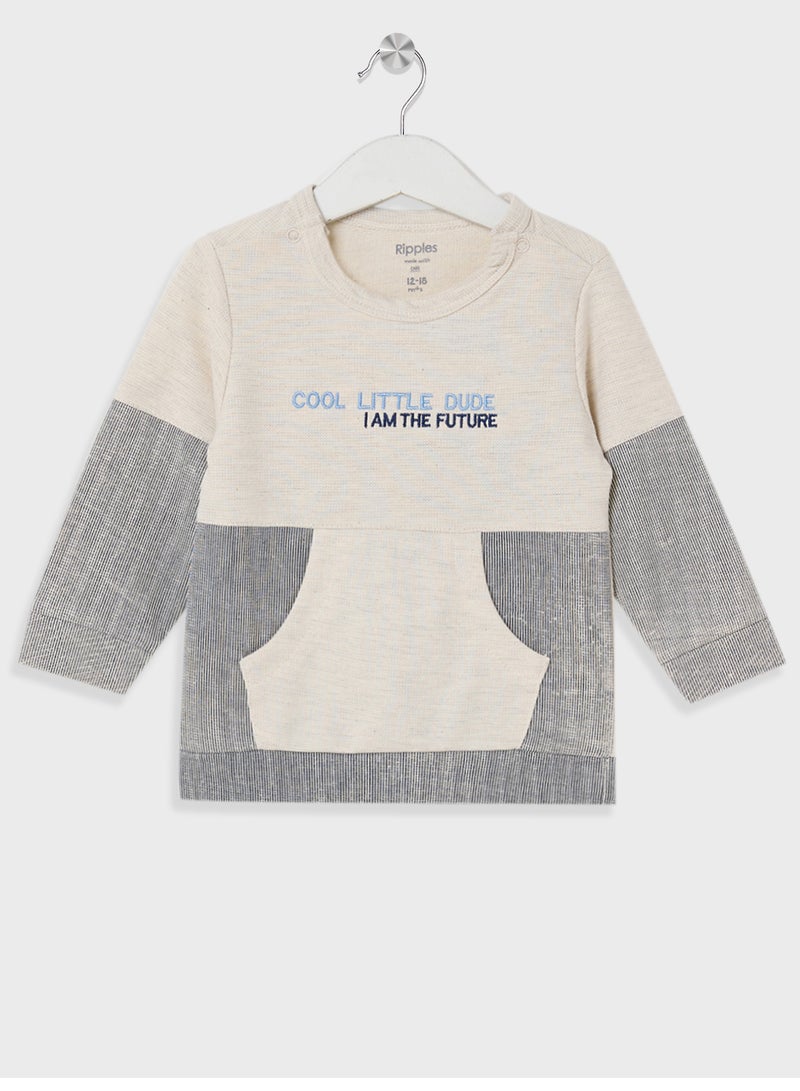 ريبلز مع نمشي طقم أطفال أولاد قطعتين - Image 2