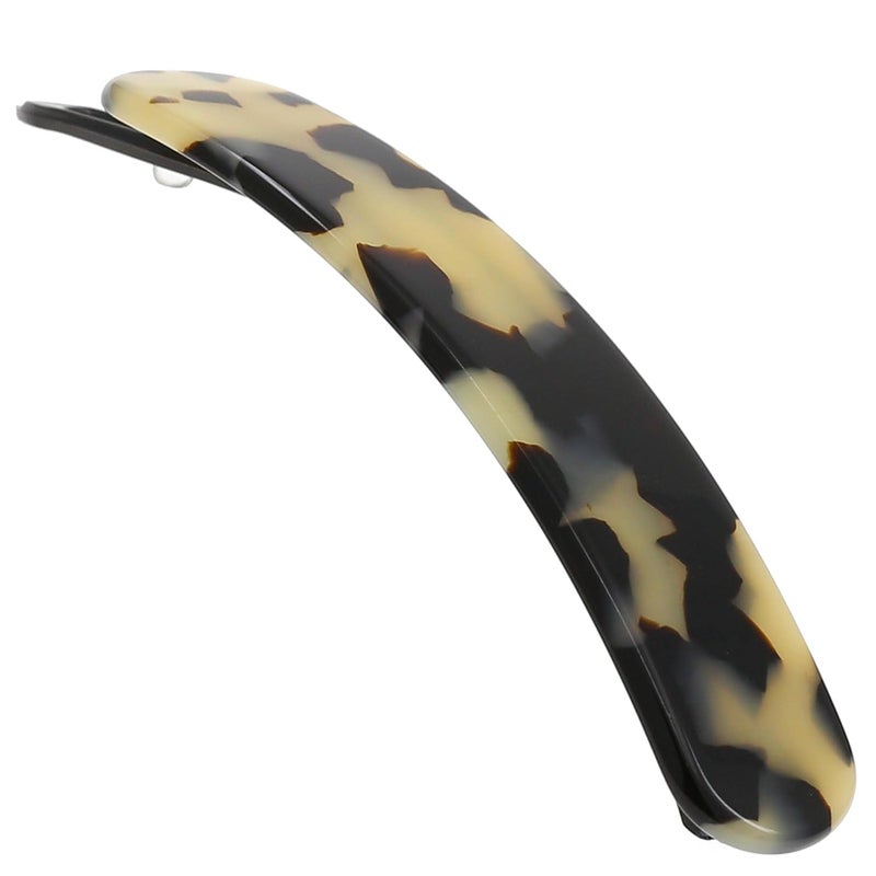 Camila Paris CP3360 French Hair Barrette Clip for Girls Handmade White Tokyo MetalFree Closure Strong Hold Grip Hair Clips for Women No Slip Durable Styling Girls Hair Accessories Made in France