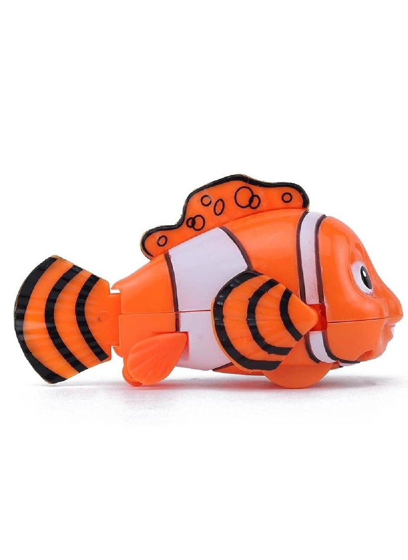 Nemo Fish Key Toy Baby Carriage, Fish Shape, Orange Color  - Image 2